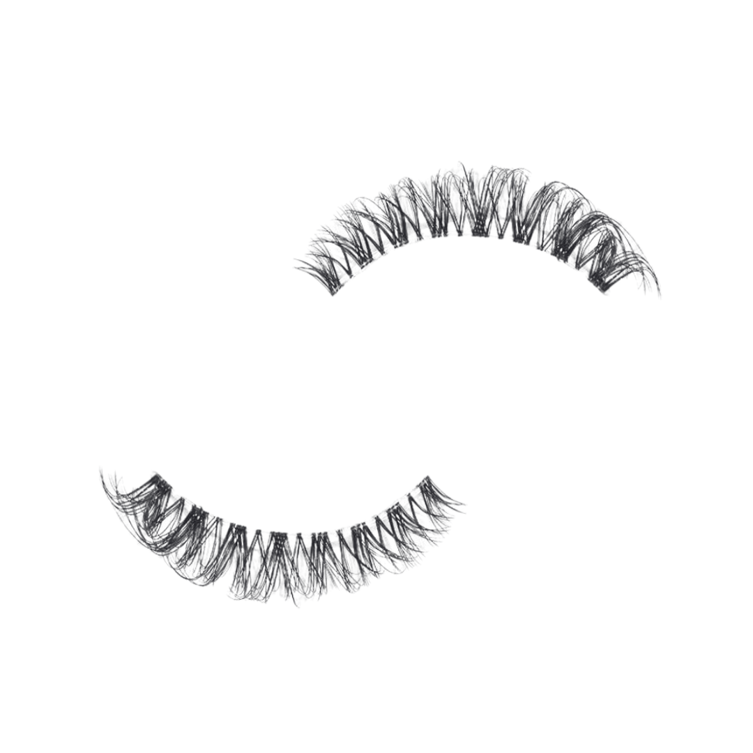 natural false eyelashes for everyday wear lightweight wispy look