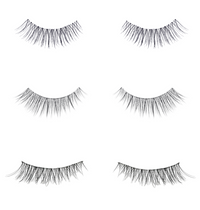 natural false eyelashes for everyday wear lightweight wispy look