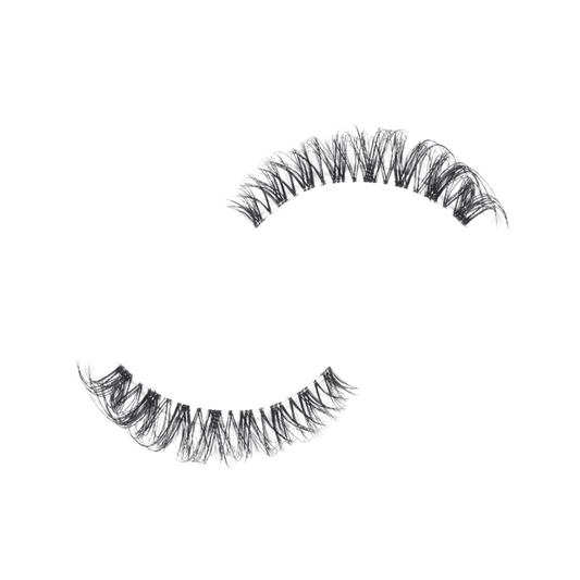 natural false eyelashes for everyday wear lightweight wispy look